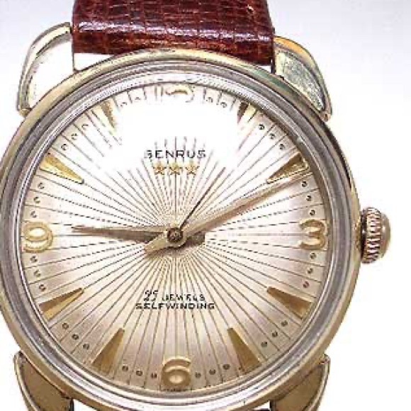 Retro BENRUS 25 Jewel men’s watch - Picture 7 of 7
